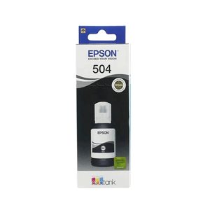 Botella de Tinta Epson T504 (T504120) Negro - Epson  L6161, L4150, L4160, L6171, L6191