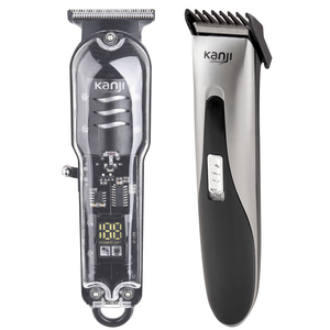 Set De Barberia Kanji Cortadora de Pelo y Barba CBCL601 CBCL602