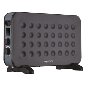 Convector Eléctrico Kanji Negro 2000W KJH-CH121CONV
