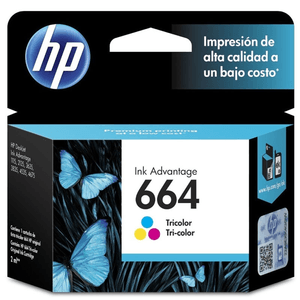 Cartucho HP 664 (F6V28AL) Color