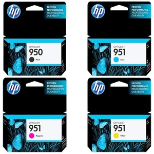Combo HP 950 Negro + 951 Colores - Originales