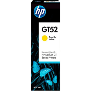 Botella HP GT52 (M0H56AL) Amarillo - DeskJet GT 5820 / Ink Tank 315 / 415