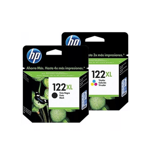 Combo Cartuchos HP 122XL Negro + 122XL Colores - Originales