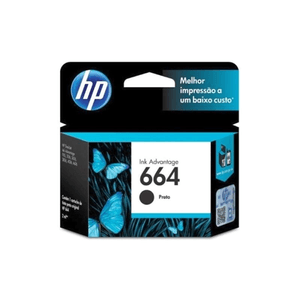 Cartucho HP 664 F6V29AL Negro