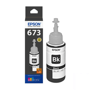 Botella de Tinta Epson T673 Negro - Epson L805 / L810 / L850 / L1800
