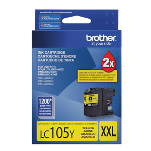 Cartucho Brother LC105Y Extra High Yield Amarillo