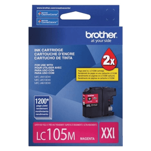 Cartucho Brother LC105M Extra High Yield Magenta