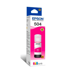 Botella de Tinta Epson T504 (T504320) Magenta - Epson  L6161, L4150, L4160, L6171, L6191