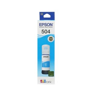 Botella de Tinta Epson T504 (T504220) Cyan - Epson  L6161, L4150, L4160, L6171, L6191
