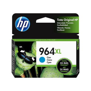 Cartucho HP 964XL Cyan (3JA54A) 1600 copias - OfficeJet Pro 9010 / 9020