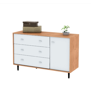 Comoda Centro Estant Mallorca Blanco 78cm x 125cm