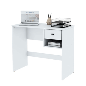 Escritorio Centro Estant Roma Melamina de 90x76x44cm Blanco