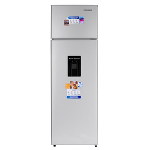 Heladera Telefunken 300L Silver C/Dispenser Manual