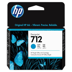 Cartucho HP 712 3ED67A Cian 29ml - DesignJet