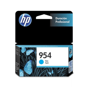 Cartucho HP 954 (L0S50AL) Cyan - OfficeJet 7740/8210/8710/8720