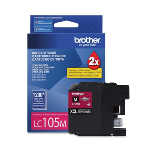 Cartucho Brother LC105M Extra High Yield Magenta