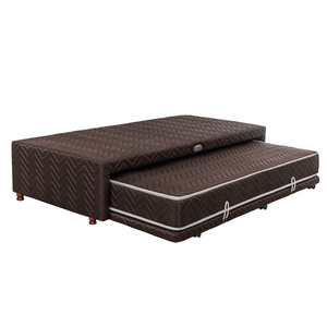 Sommier SPRINGWALL S5 090x190 dual con carro ruedas y colcho