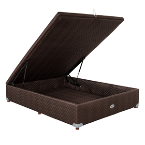 Sommier Springwall Roomy 140 X 190 c/Baulera Para Guardar