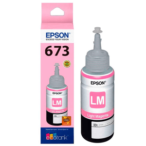 Botella de Tinta Epson T673 Light Magenta - Epson L805 / L810 / L850 / L1800